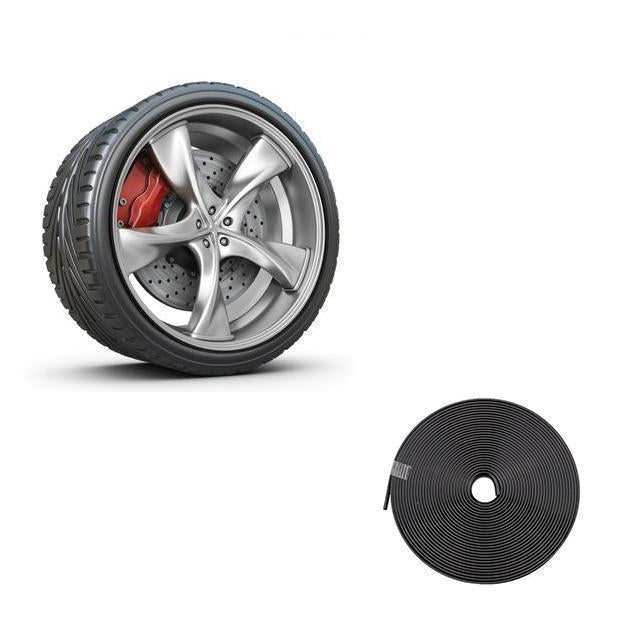 Pro Wheel Rim Protector 8m Note: A roll can wrap four wheels.