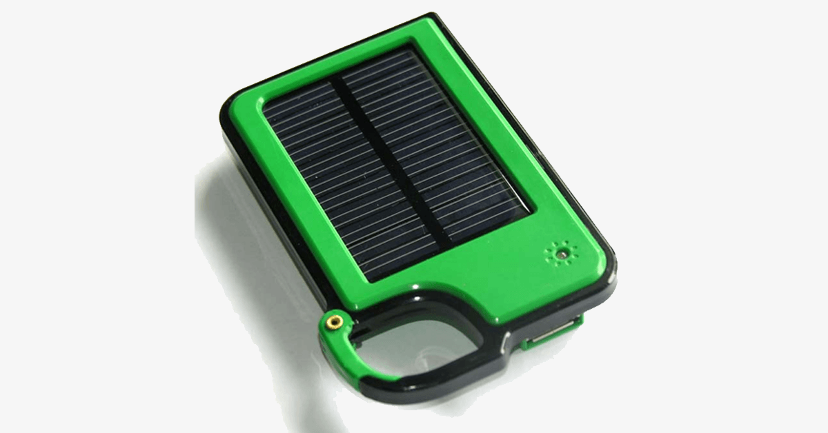 Solar Charger – Charge Your Smartphone On The Go!