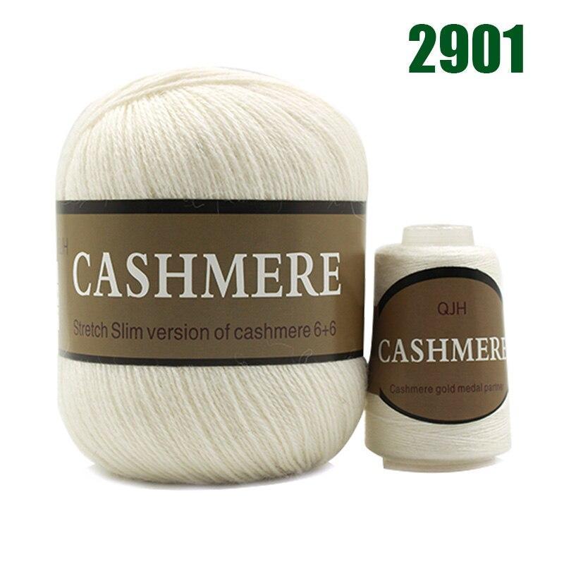 100% Mongolian Cashmere Hand-Knitted Yarn