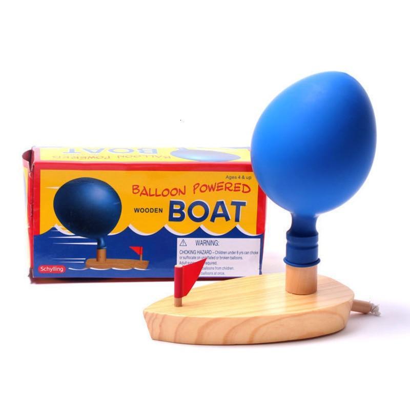 Kids Balloon Powered Boat Science Experiment