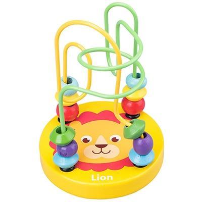 Animal Bead Maze Wooden Toy Learn From Home