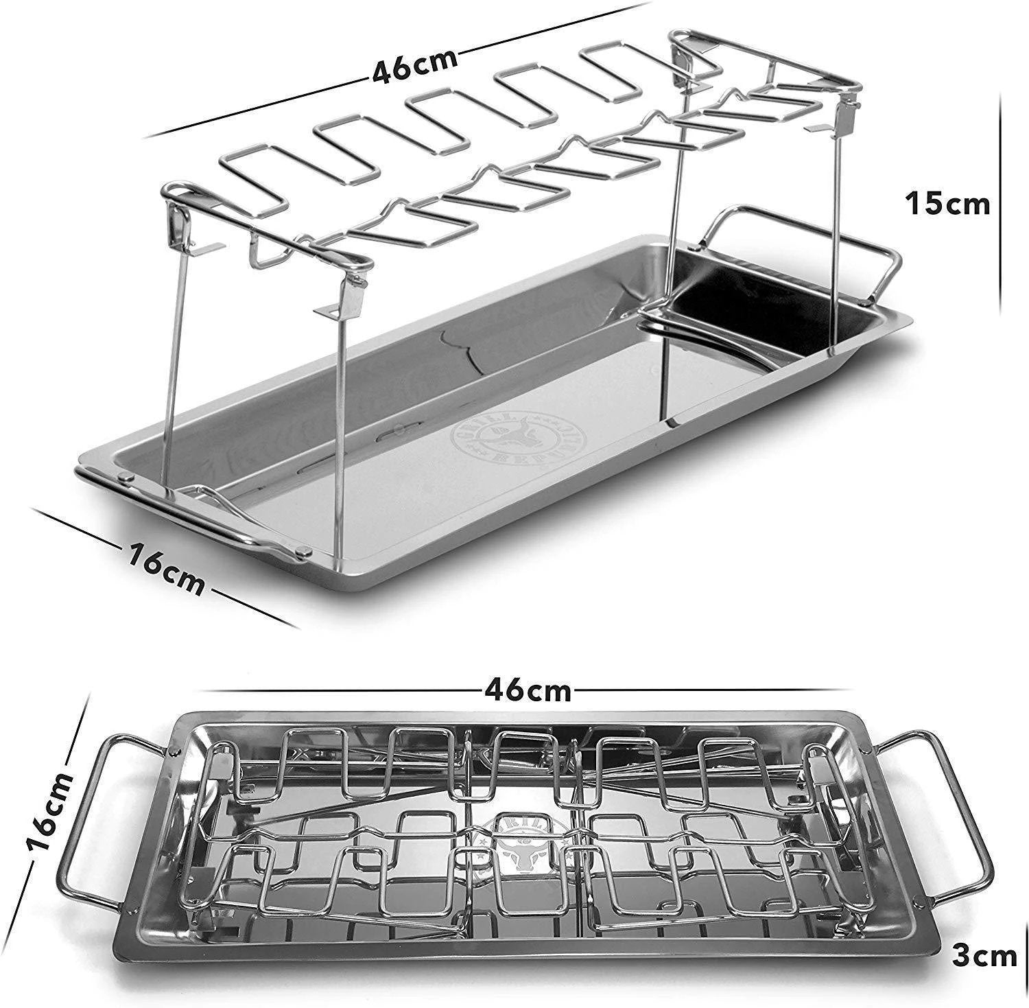 Roasted Chicken Rack Holder