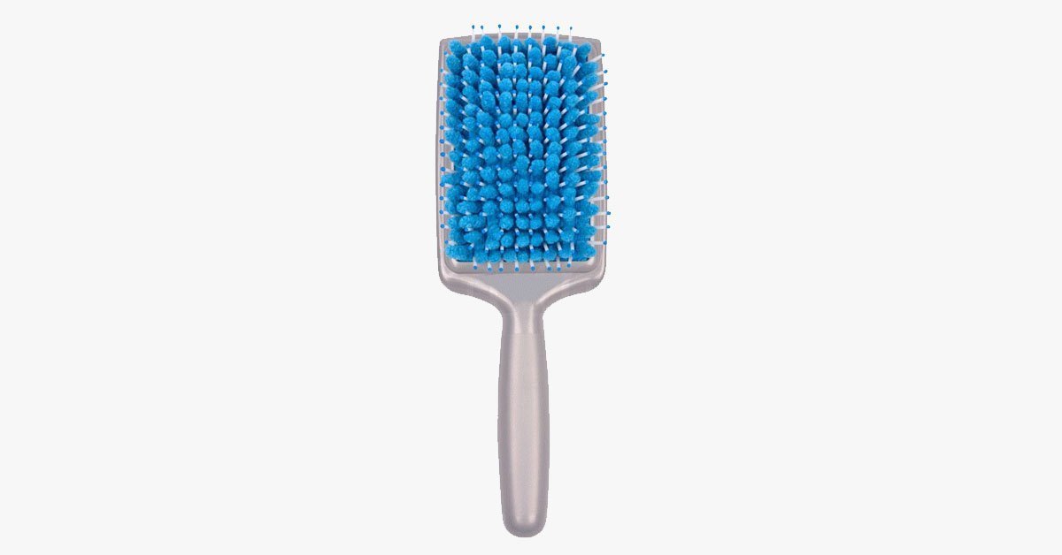 Easy Dry Hair Brush - Cushion Technology - 2-in-1 Detangle and Dry Your Hair!