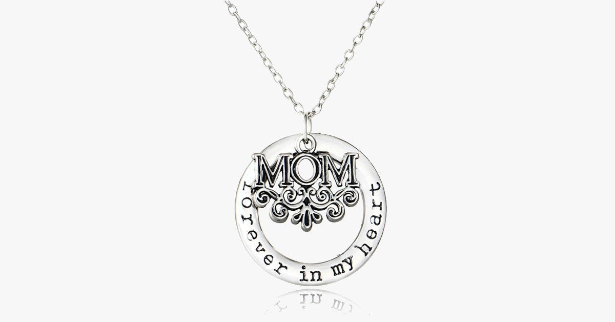 Mom Forever Pendant Necklace
