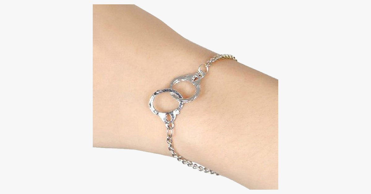 Charm Handcuffs Bracelet