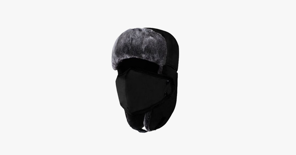 Unisex Cold Weather Full Face Winter Trooper Hat