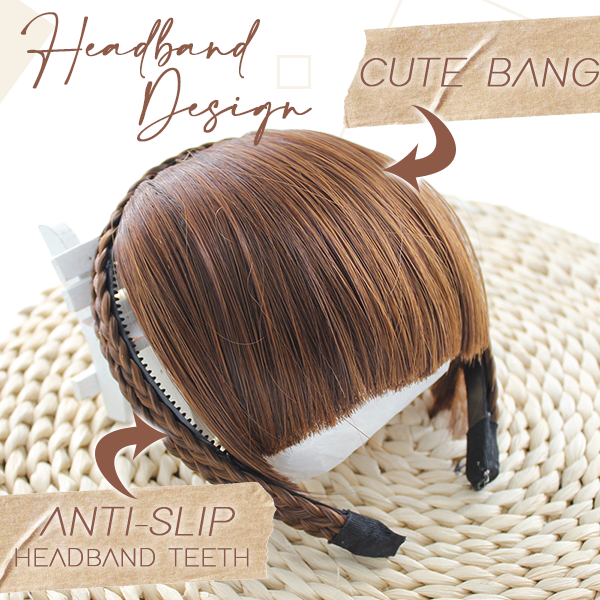 Secret Bang & Braid Headband