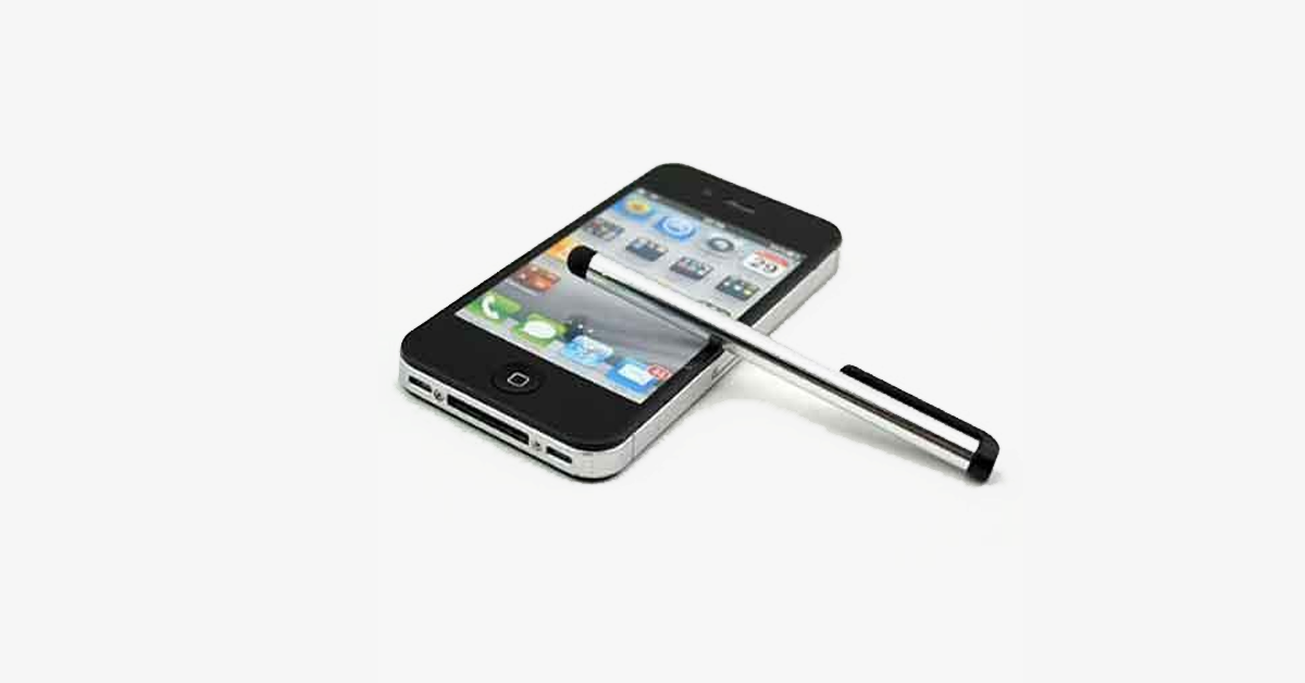Universal Touch Screen Stylus with Soft Rubber Tips - Best for Touch Screen Smartphones & Tablets