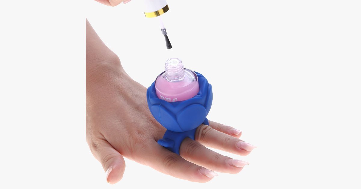 Silicone Nail Polish Holder