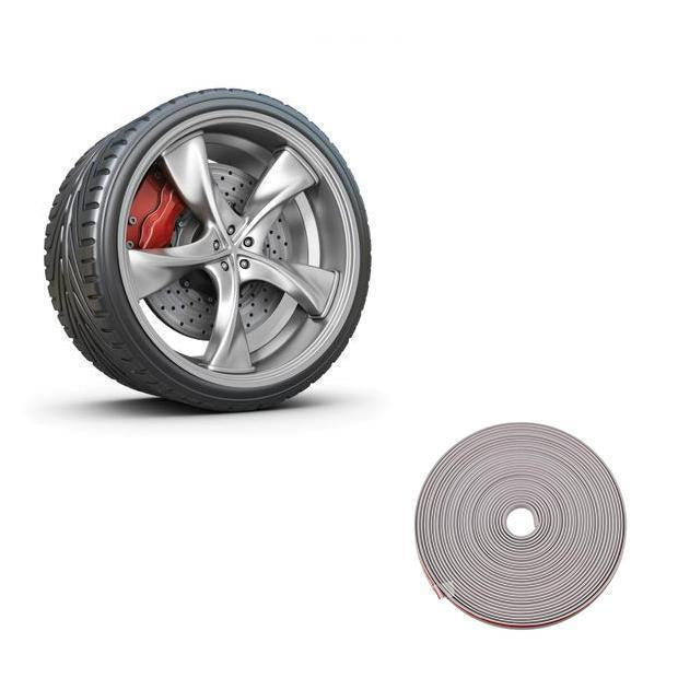 Pro Wheel Rim Protector 8m Note: A roll can wrap four wheels.