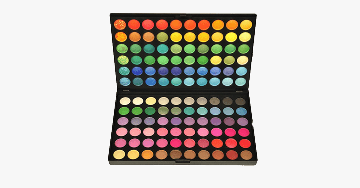 120 Rainbow Eye Shadow -Get Any Look You Want With 120 Different Shades