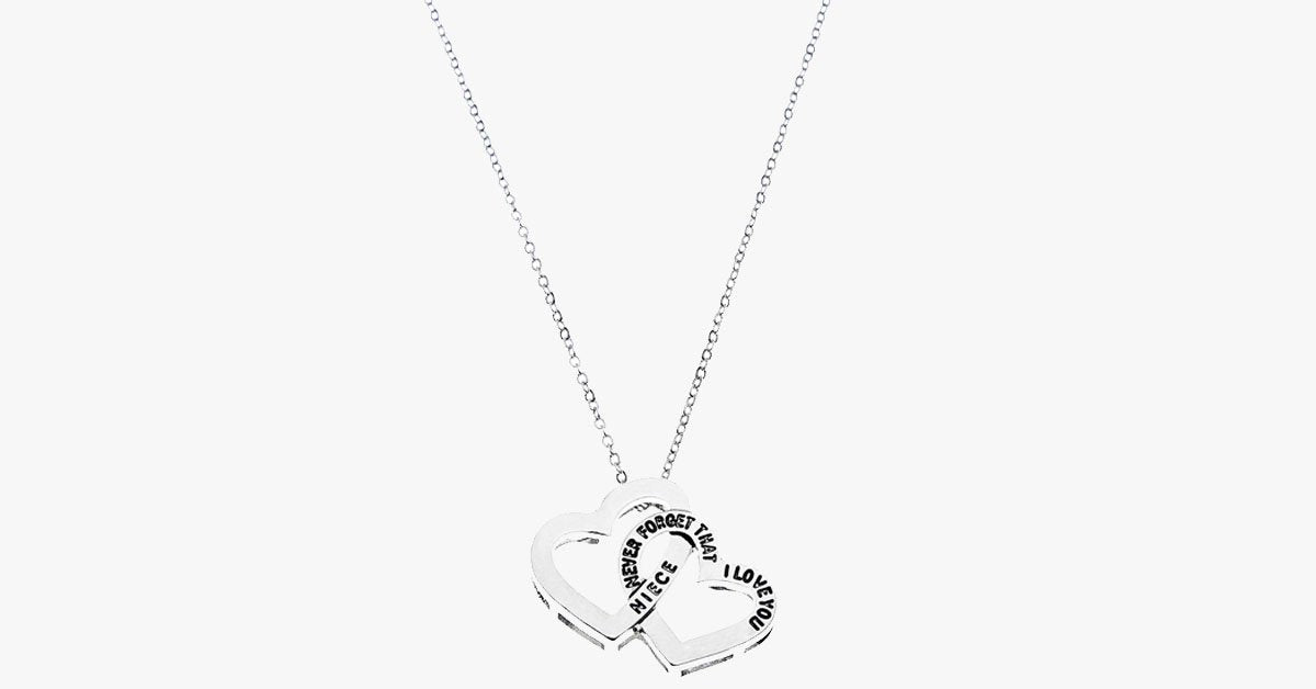 Never Forget That I Love You Pendant- Niece