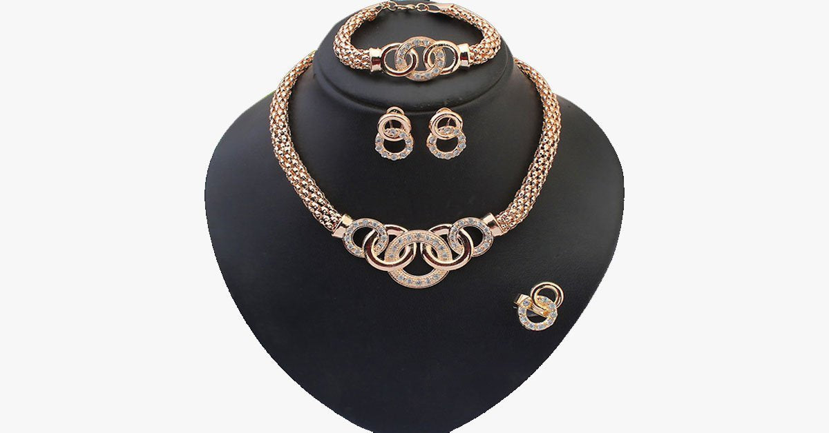 Vintage Collar Necklace Set