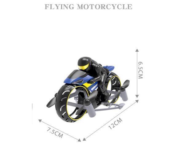 2 In 1 Remote Control Motorcycle Land And Air