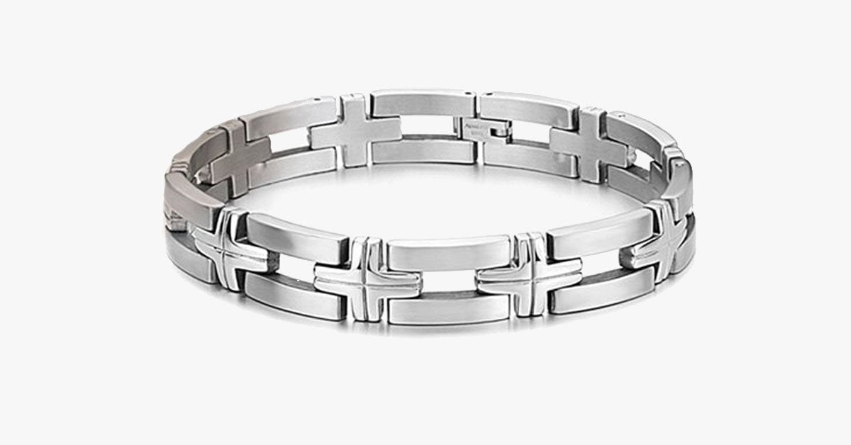 Silver Chain Stainless Steel Bracelet