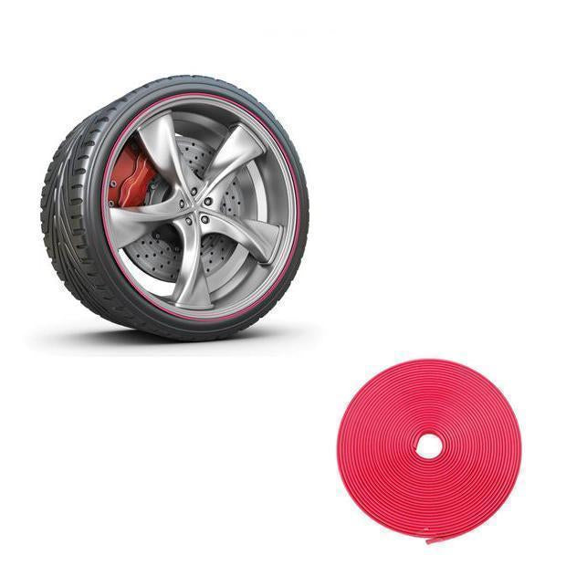 Pro Wheel Rim Protector 8m Note: A roll can wrap four wheels.