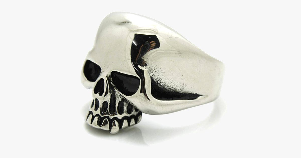 Men's Skull Ring - Fashionable Multicolor Ring for Men