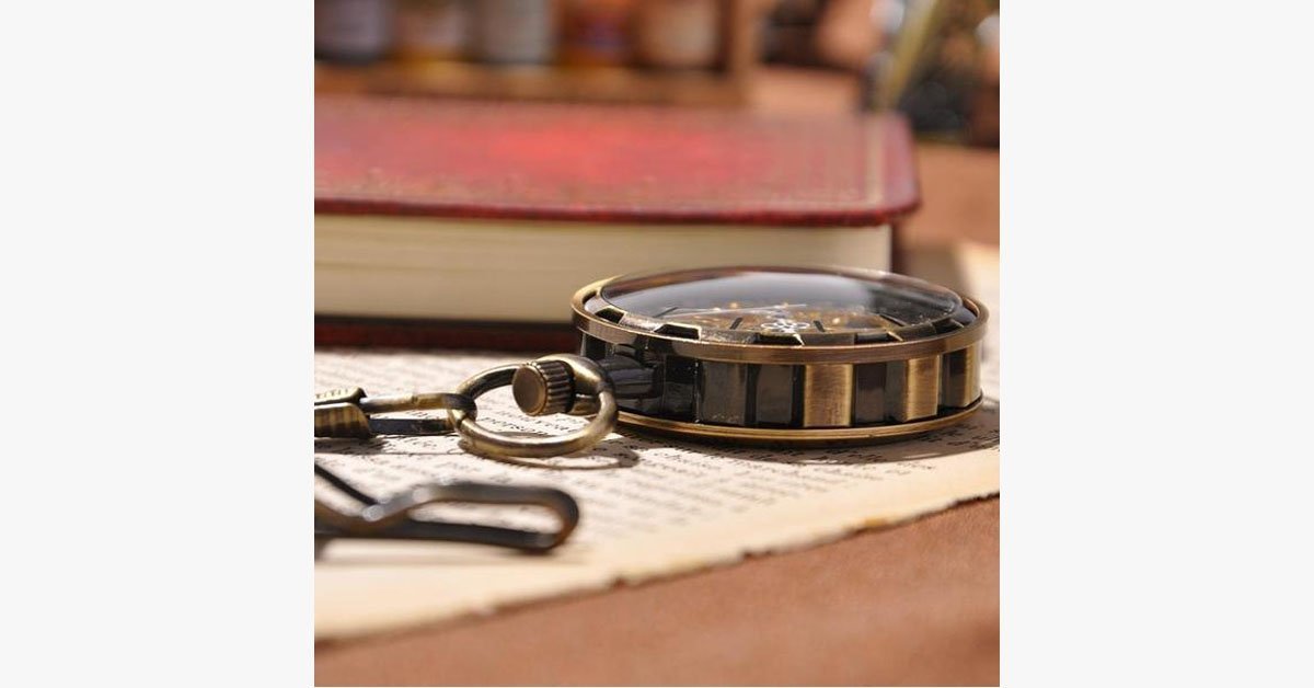 Royal London Antique Gold Pocket Watch