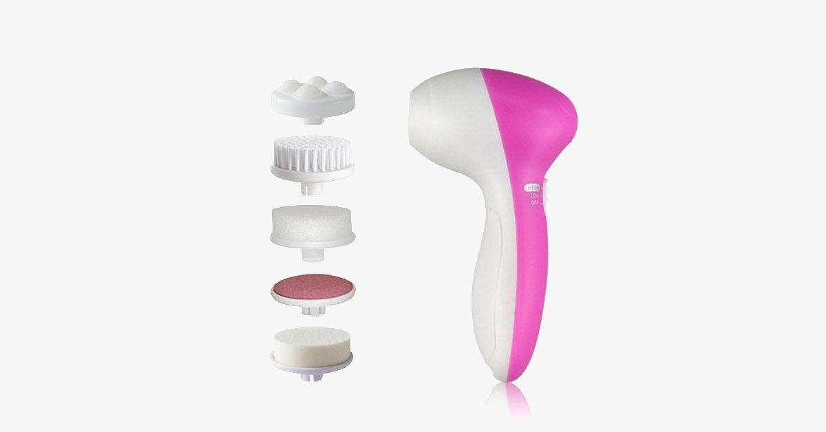 Facial Cleansing System - Get Soft, Clean, Radiant and Healthier Skin in Less Than 60 Seconds!