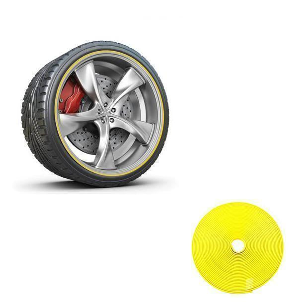 Pro Wheel Rim Protector 8m Note: A roll can wrap four wheels.