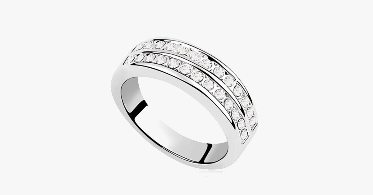 Double Band Eternity Ring