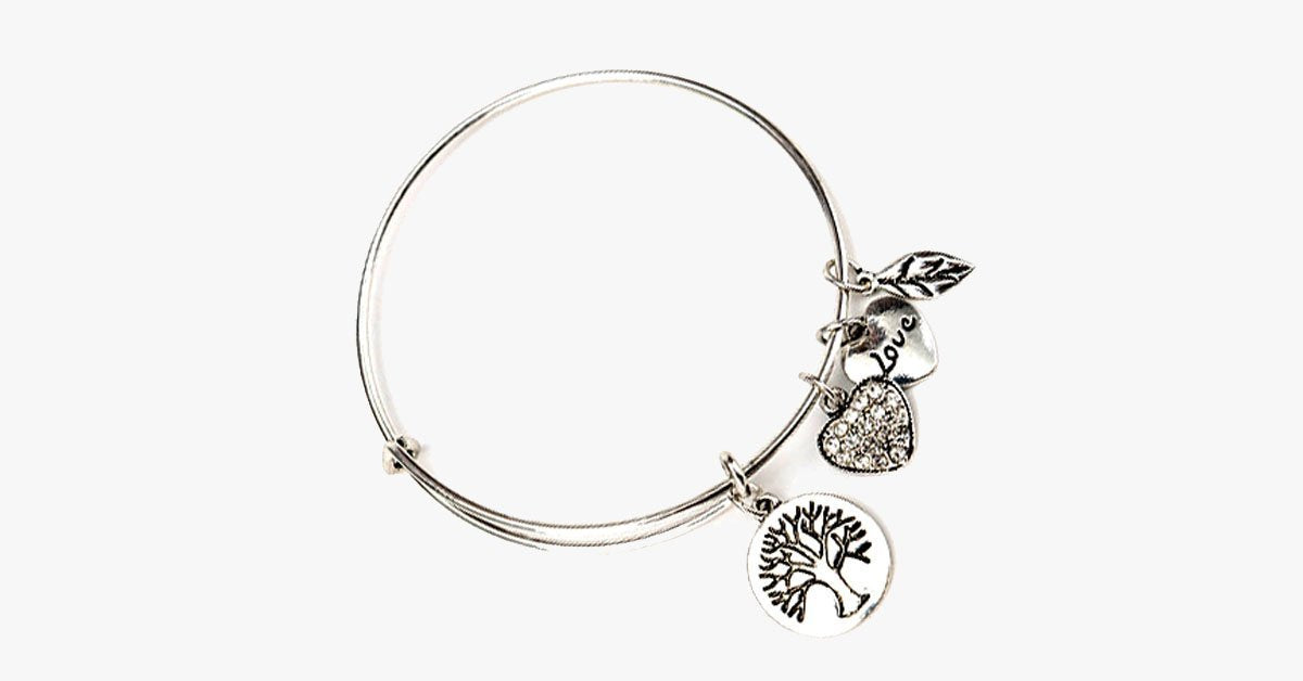 Tree of Life Charm Bangle