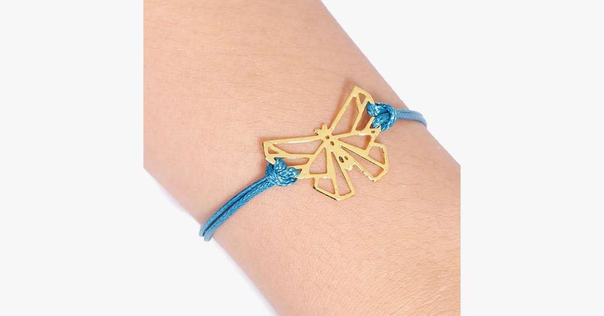 Origami Butterfly Boho-Bracelet
