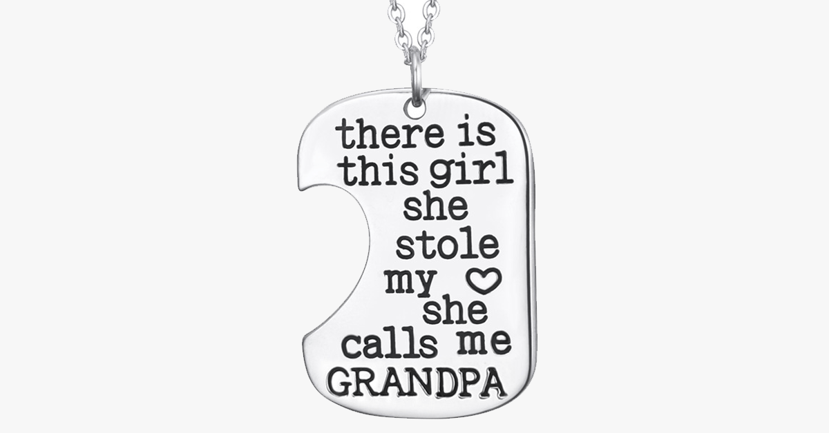 Grandpa's Girl Pendant