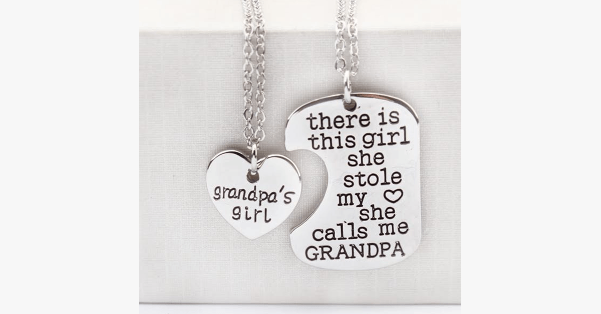 Grandpa's Girl Pendant