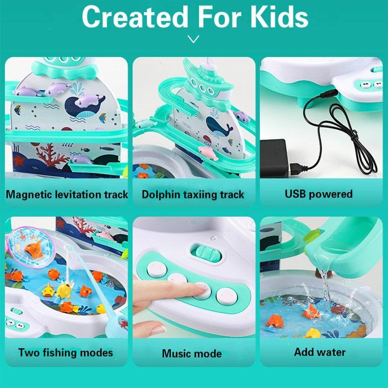 Children's Interactive Fishing Toy Game