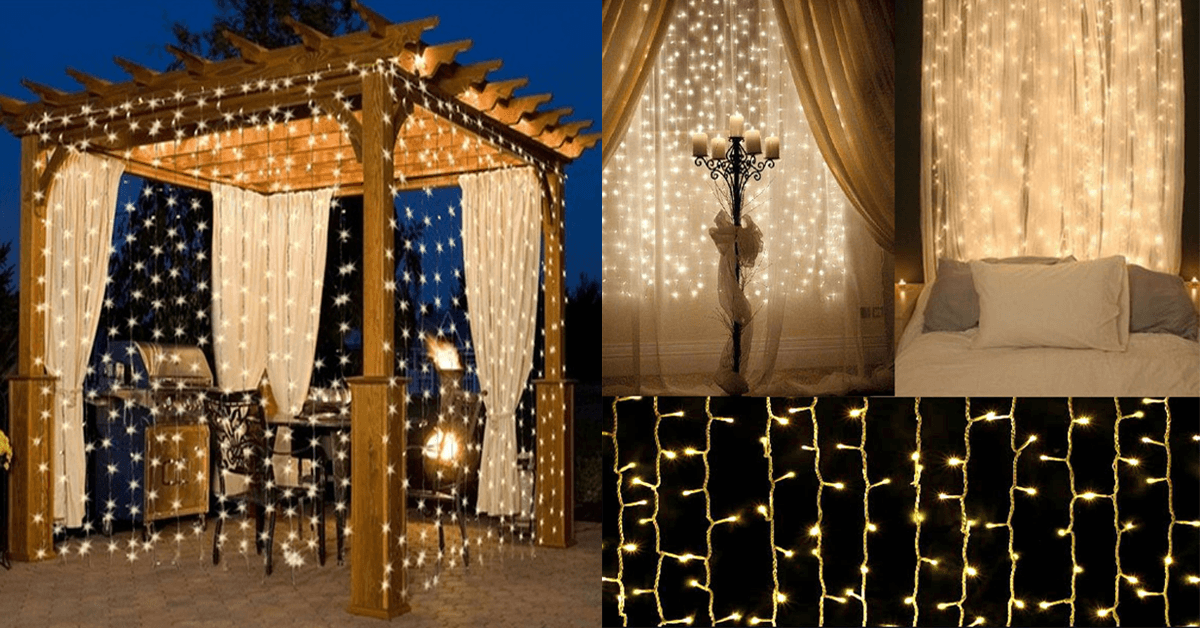 Pretty LED Curtain String Light – Create Your Pretty Corner!