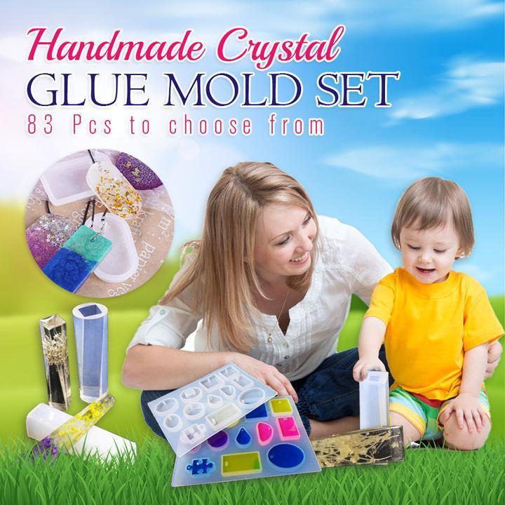 Handmade Crystal Glue Mold Set