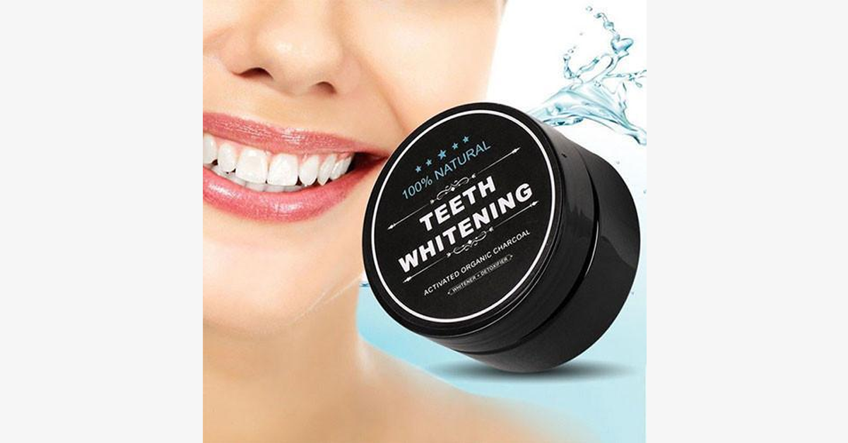 Activated Charcoal Teeth Whitening Powder