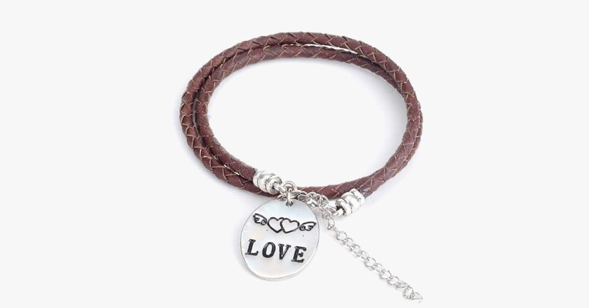 Love - Hand Stamped Bracelet