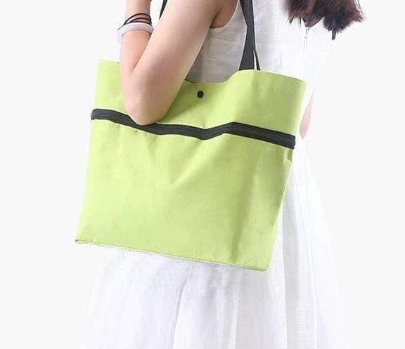Shopping Folding Green Bag