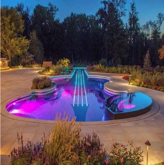 Submersible LED Pool Lights Remote Control