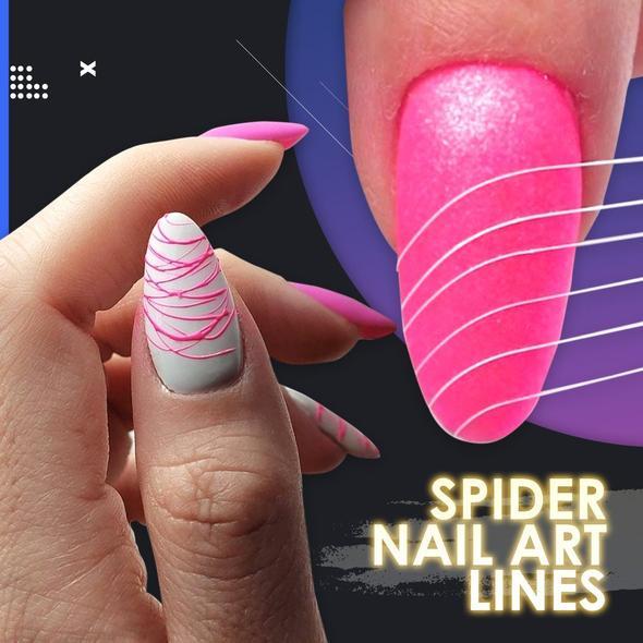 Luminous Spider Nail Gel Set