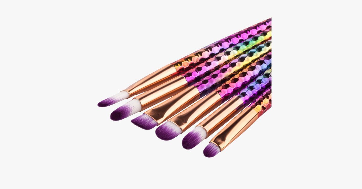 6-piece unicorn brush set –A multipurpose brush set for all your needs