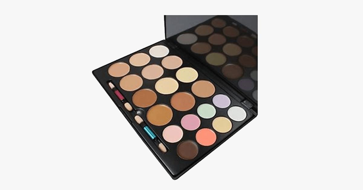 Concealer Palette with 20 Colors - Simply the Best in Beauty