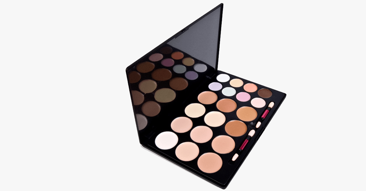 Concealer Palette with 20 Colors - Simply the Best in Beauty