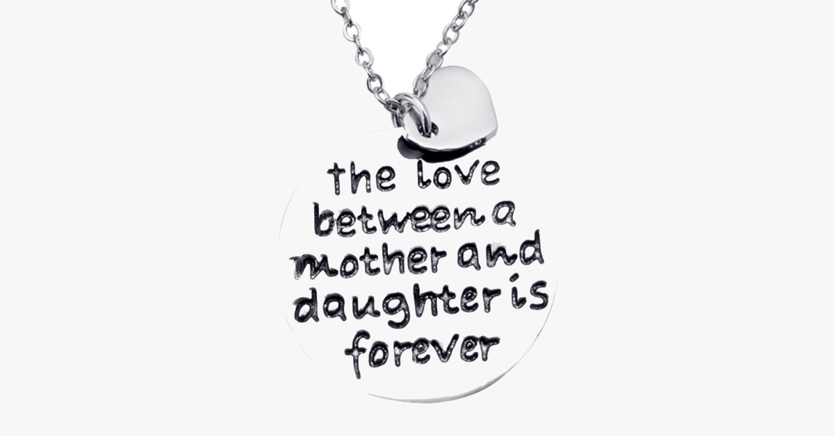 Mother and Daughter Love Pendant