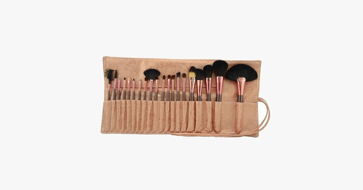 Coco Bronze Brush Set of 20 - Useful for Full Face Makeup