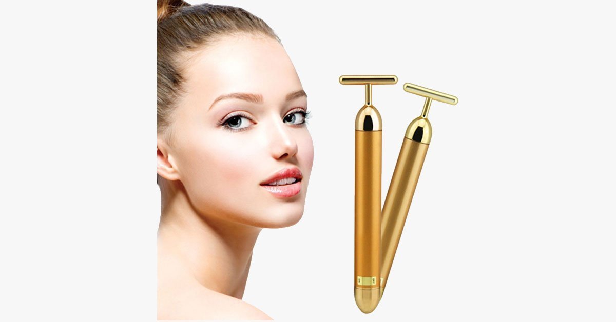 Slimming Face 24K Gold Plated Massager