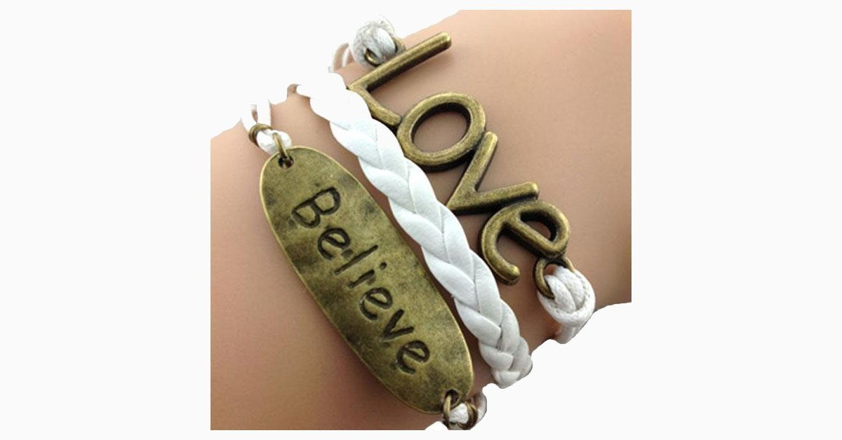 Believe Love Bracelet
