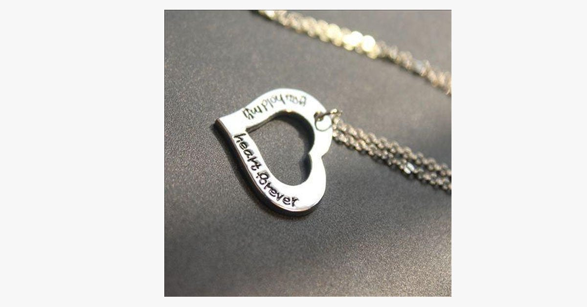 You hold my heart forever Necklace