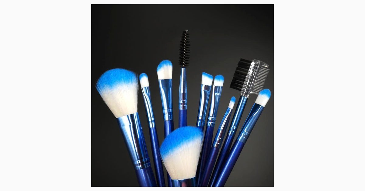 Berry Blue Brush Set