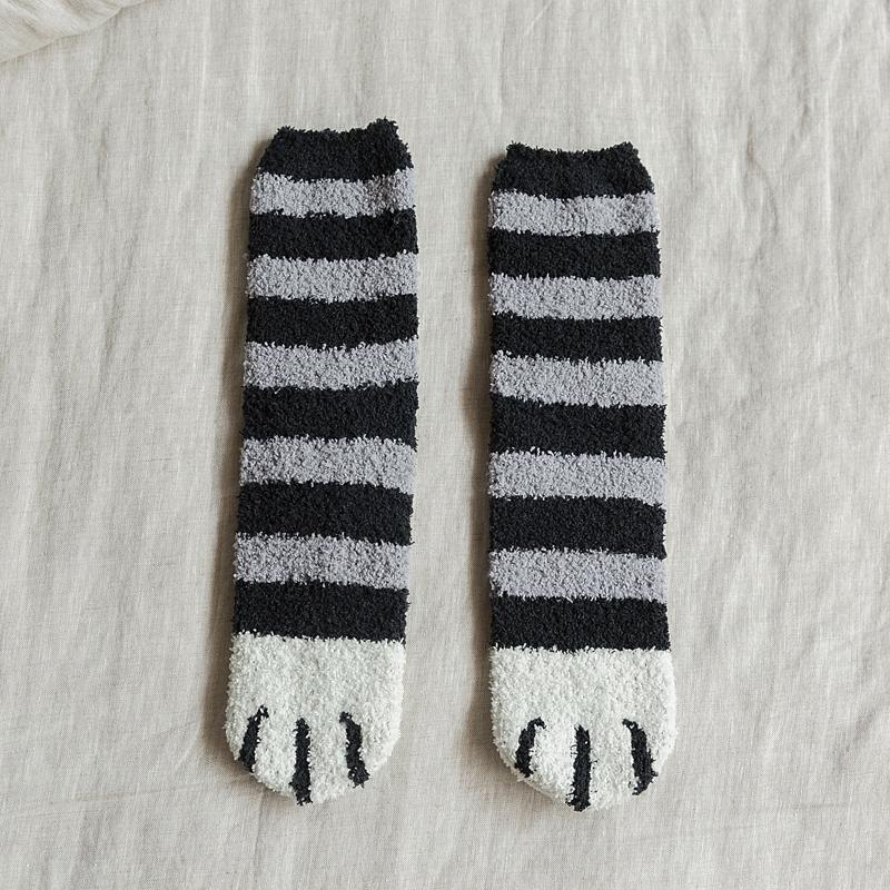 Cute Cat Claws Thick Warm Socks (3 pairs)