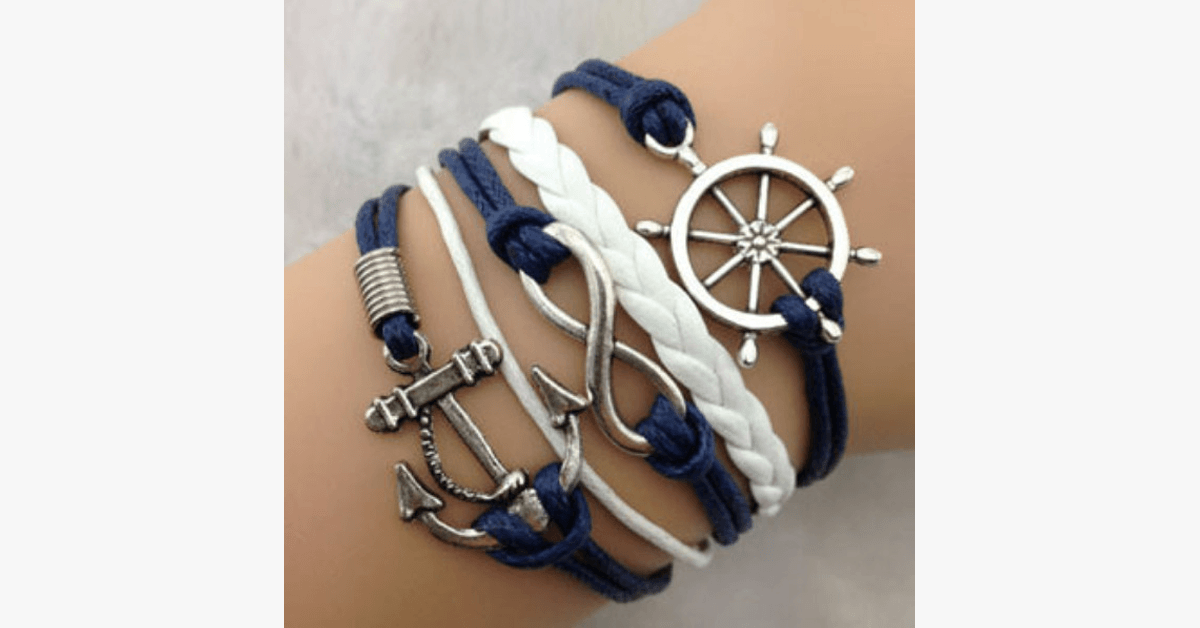 Wheel Anchor Bracelet