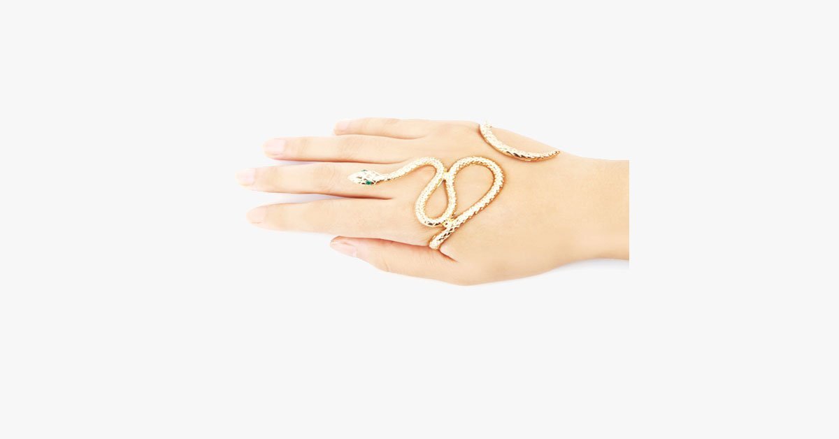 Exotic Snake Hand Bracelet