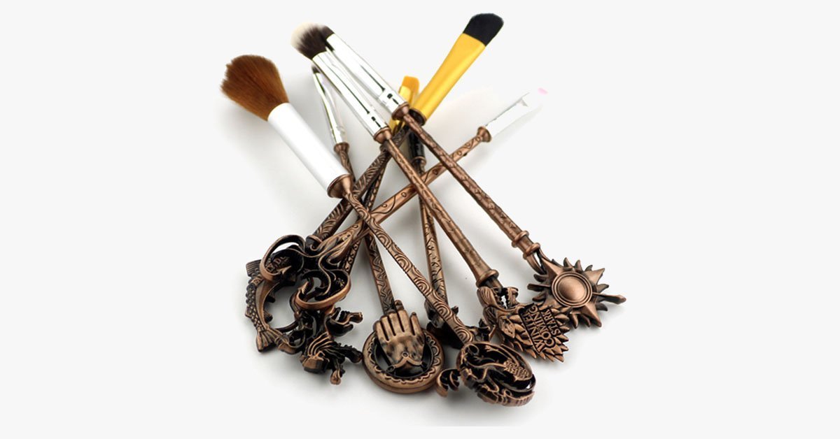 Games of Thrones Inspired 8 Pieces Makeup Brush